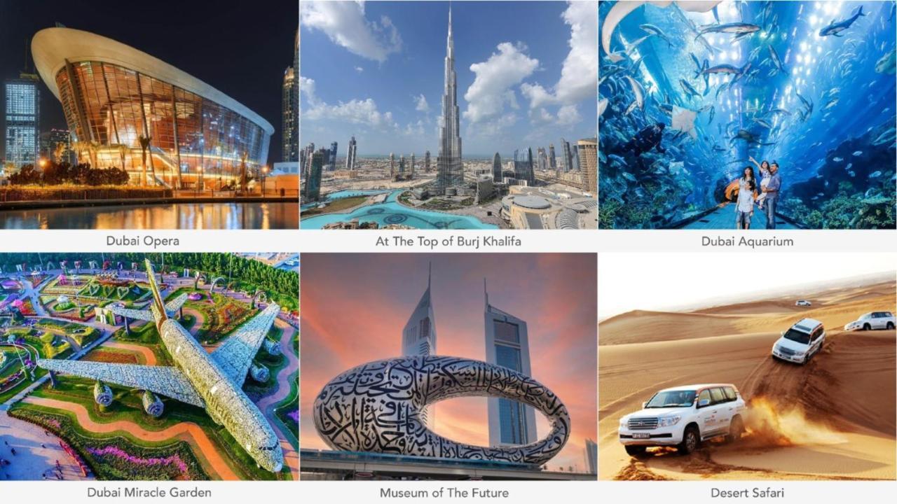 Maison Privee - Radiant Urban Retreat With Iconic Burj Khalifa Vws دبي المظهر الخارجي الصورة